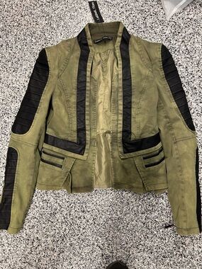 NWT Lookbook military style jacket